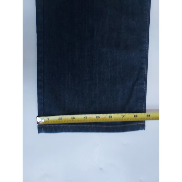 NWOT Ladies Appleseeds Petite Dark Wash Straight High Rise Jeans Size 16P - Picture 8 of 9